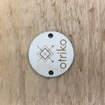 Wooden Tag / Badge - effigy of OTRIKO