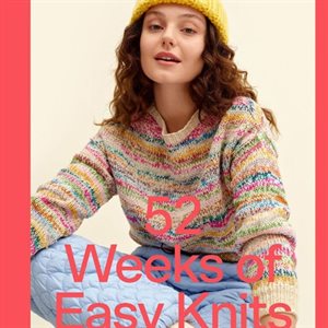 Magazine Laine - 52 Weeks of Easy Knits - Patrons